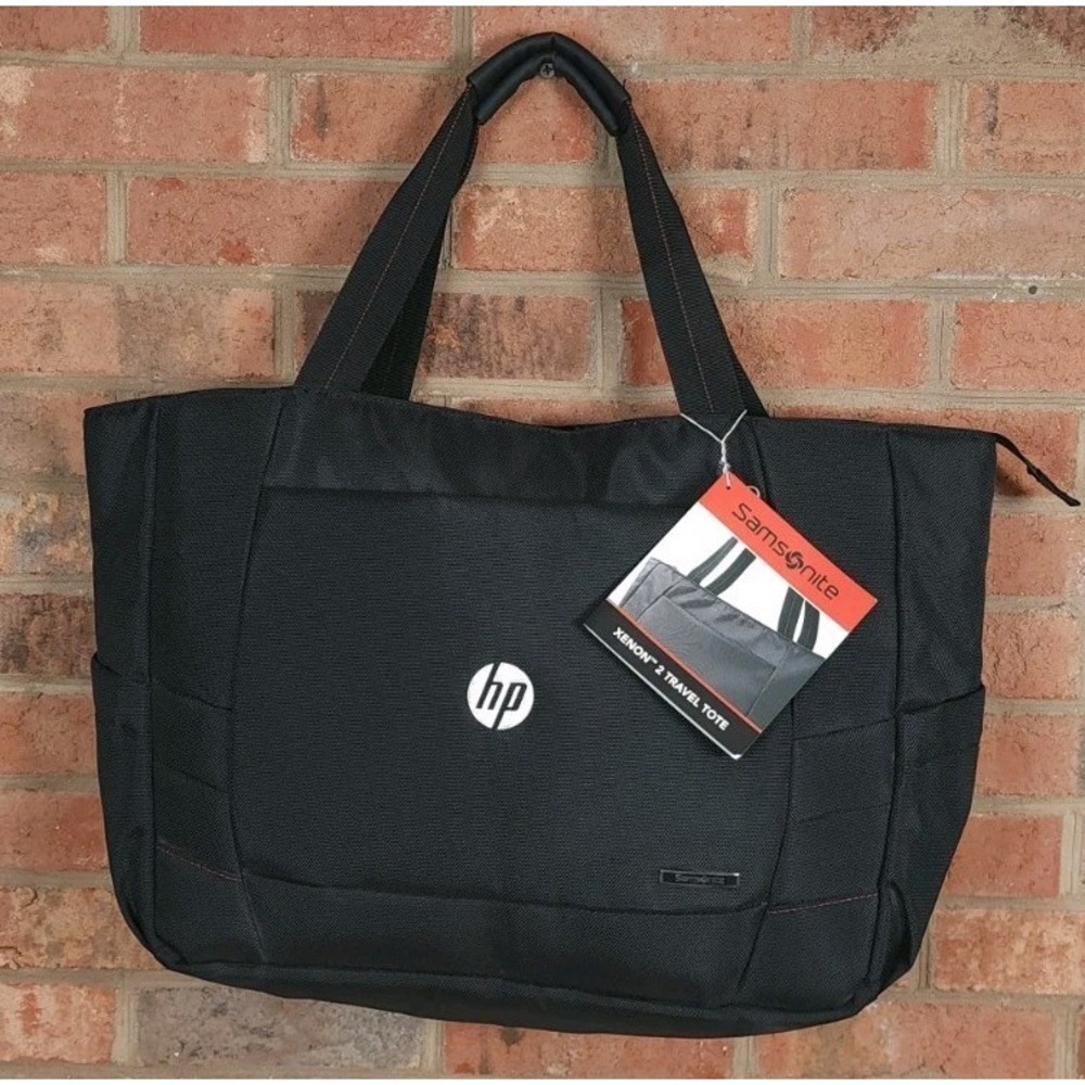 Samsonite Xenon 2 Travel Tote Bag Black Polyester NEW HP